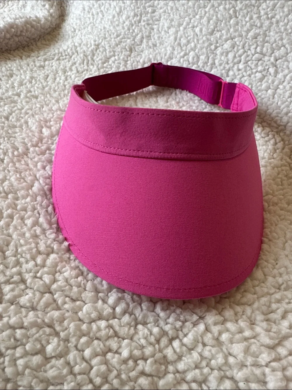 lululemon athletica Hot Pink Performance Visor